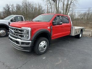 2024 Ford Super Duty F-450 DRW LARIAT w/11&#39; skirted Eby flatbed
