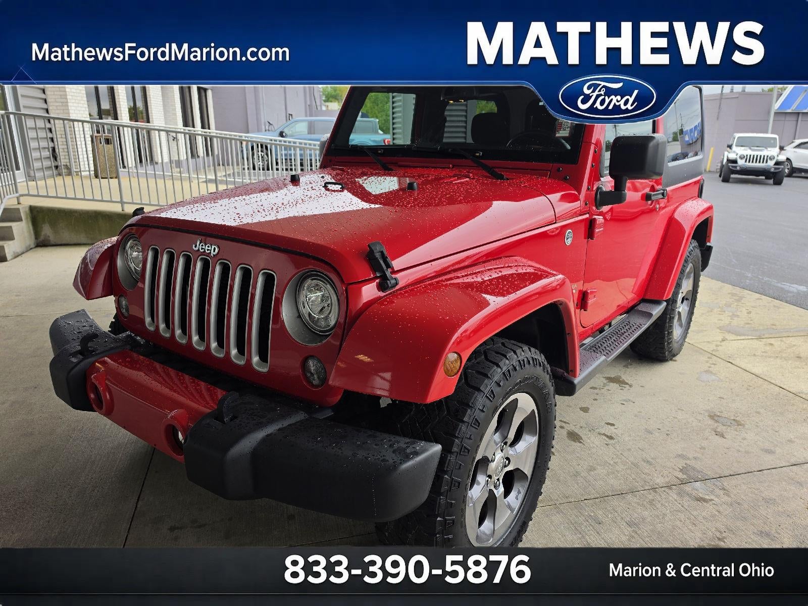 2017 Jeep Wrangler Sahara