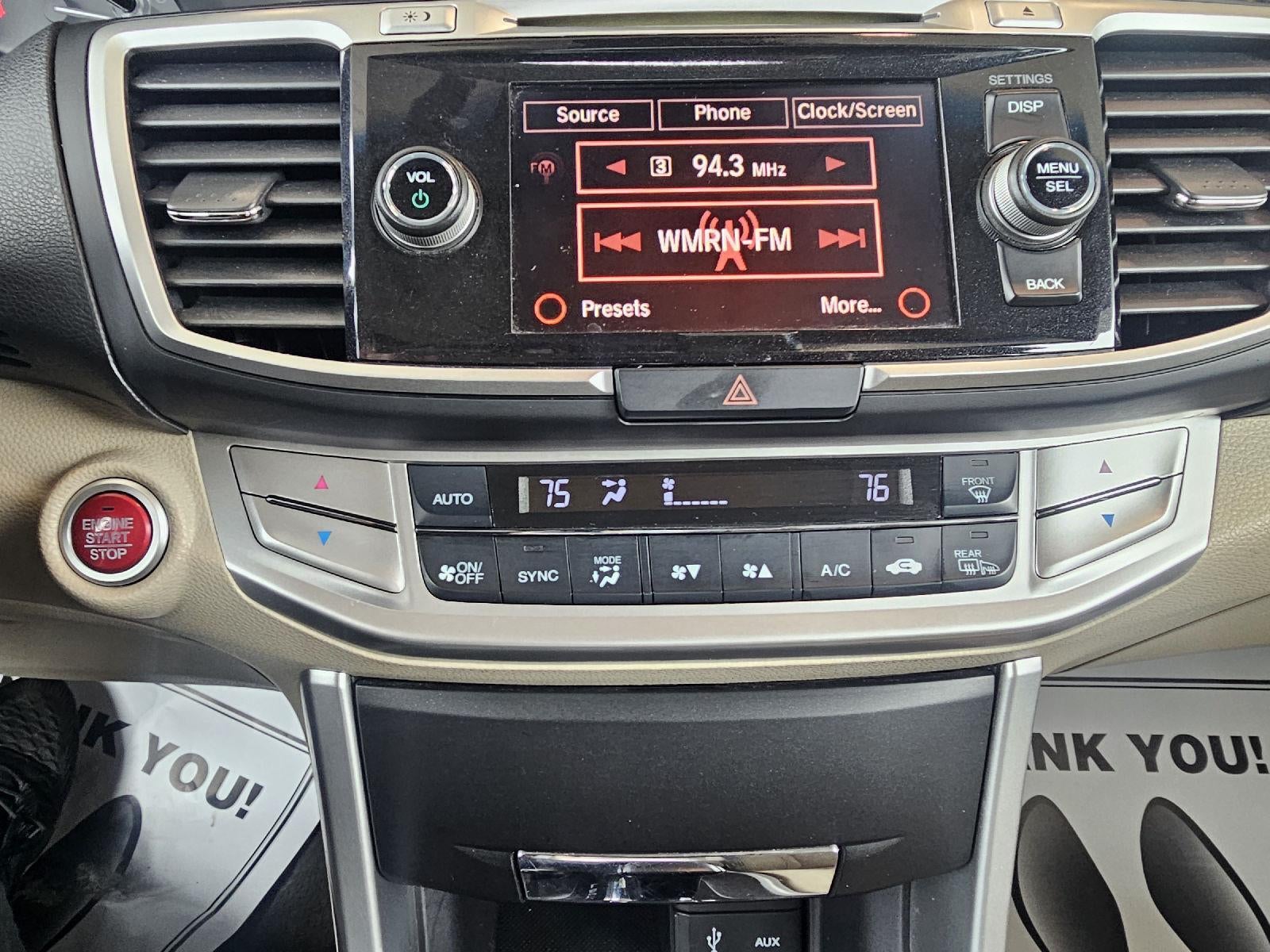 2013 Honda Accord Sdn EX-L