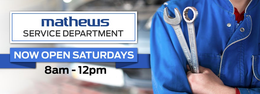 Service Open Saturdays